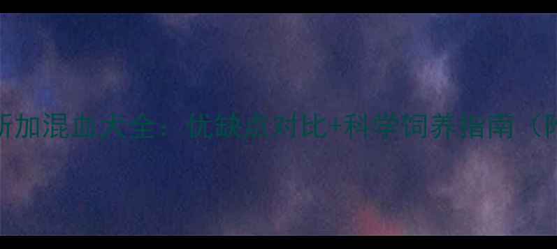 图片 哈士奇和阿拉斯加混血犬全：优缺点对比+科学饲养指南（附健康监测表）