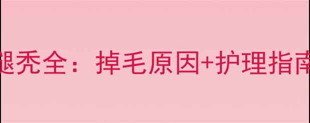 图片 哈士奇掉毛腿秃全：掉毛原因+护理指南+防秃妙招1