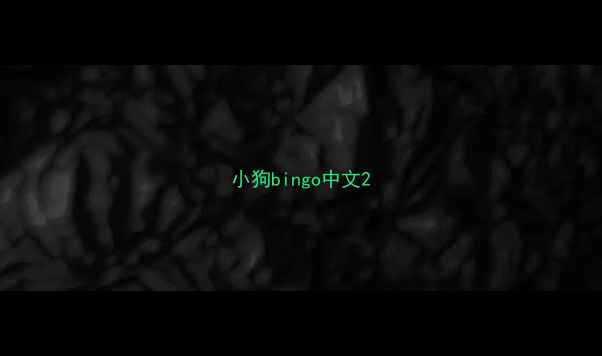 图片 小狗bingo中文2