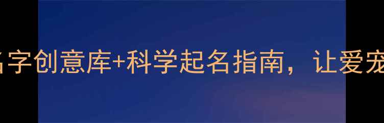 图片 最全狗狗搞笑名字创意库+科学起名指南，让爱宠秒变网红爆款1