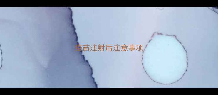 图片 疫苗注射后注意事项