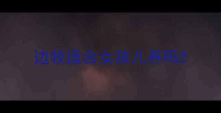 图片 边牧适合女孩儿养吗2