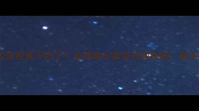 图片 🔥拉布拉多拒食不吃了？全网最全紧急处理指南！新手必看！2
