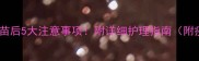 幼犬打完狂犬疫苗后5大注意事项附详细护理指南附疫苗反应处理