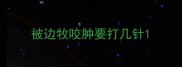 被边牧咬肿要打几针