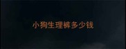 小狗生理裤多少钱