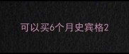 可以买6个月史宾格