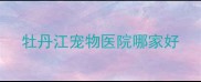 牡丹江宠物医院哪家好