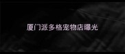 厦门派多格宠物店曝光