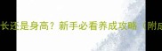 泰迪犬先长腿长还是身高新手必看养成攻略附成长曲线图