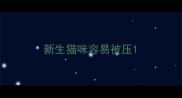 新生猫咪容易被压