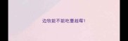 边牧能不能吃蔓越莓