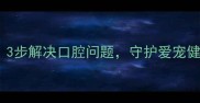 猫咪牙龈红肿嘴巴臭3步解决口腔问题守护爱宠健康专业护理全攻略