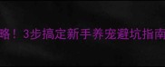 领养宠物必看疫苗全攻略3步搞定新手养宠避坑指南附超详细接种时间表