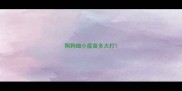 狗狗细小疫苗多大打