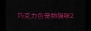 巧克力色宠物猫咪