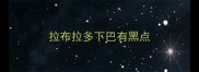 拉布拉多下巴有黑点