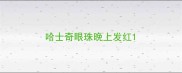 哈士奇眼珠晚上发红