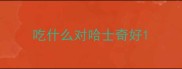 吃什么对哈士奇好