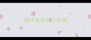猫咪嘴唇鼻子发黑