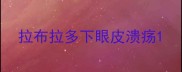 拉布拉多下眼皮溃疡