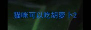 猫咪可以吃胡萝卜
