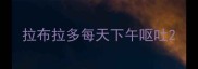 拉布拉多每天下午呕吐