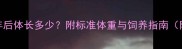 哈士奇成年后体长多少附标准体重与饲养指南附对比图