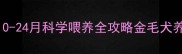 金毛犬成长时间表新手必看0-24月科学喂养全攻略金毛犬养护宠物成长日记新手养狗指南