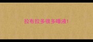 拉布拉多很多唾液