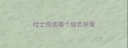 哈士奇选哪个颜色好看