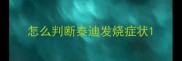 怎么判断泰迪发烧症状