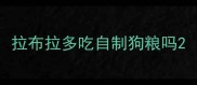 拉布拉多吃自制狗粮吗