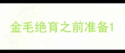 金毛绝育之前准备