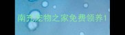南充宠物之家免费领养