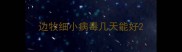 边牧细小病毒几天能好