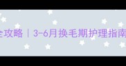 哈士奇换毛期全攻略3-6月换毛期护理指南附防秃指南