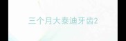 三个月大泰迪牙齿