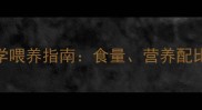 9个月金毛幼犬科学喂养指南食量营养配比与注意事项全