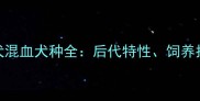哈士奇牧羊犬混血犬种全后代特性饲养指南与市场前景