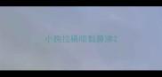 小狗拉稀喷黏鼻涕