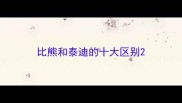比熊和泰迪的十大区别