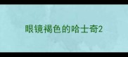 眼镜褐色的哈士奇