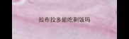 拉布拉多能吃剩饭吗