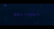 黑背几个月拴链子