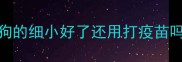 狗的细小好了还用打疫苗吗