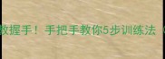 金毛幼犬3月龄起教握手手把手教你5步训练法附新手避坑指南