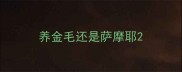 养金毛还是萨摩耶