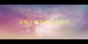 公哈士奇取什么名字好
