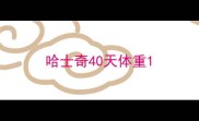 哈士奇40天体重